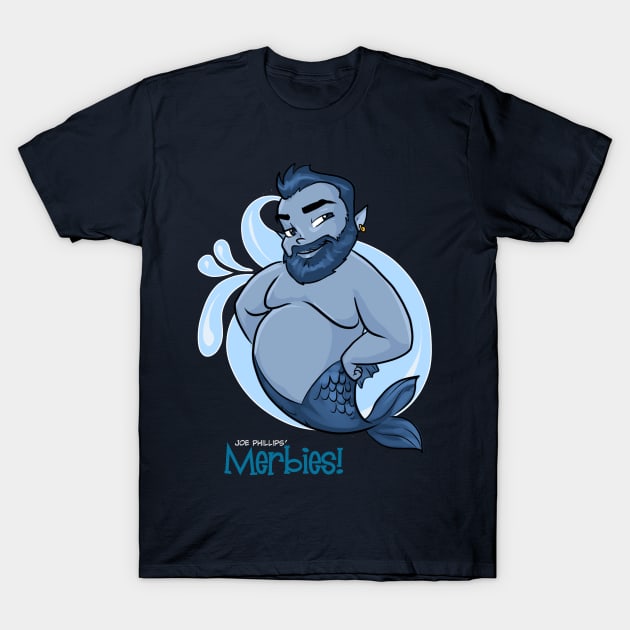 Big Blue Merbie T-Shirt by JoeBoy101